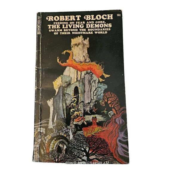 The living demons by Robert Bloch - Belmont books - Picture 1 of 5